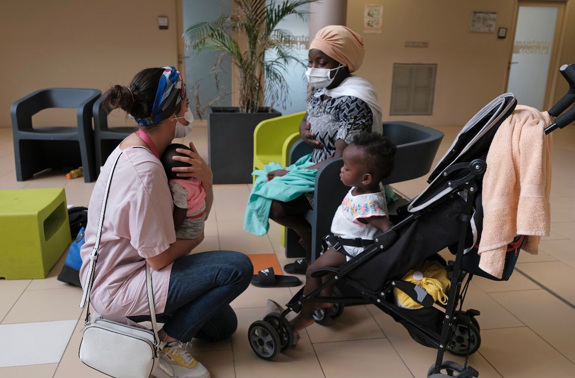 Photo de l'auteur au travail, Hind Kettani